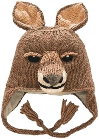 Youth Size Otter Hat, 19 Inch in Circumference and Stretch to 22 Inch, Wool with Acrylic Lining in Saudi Arabia