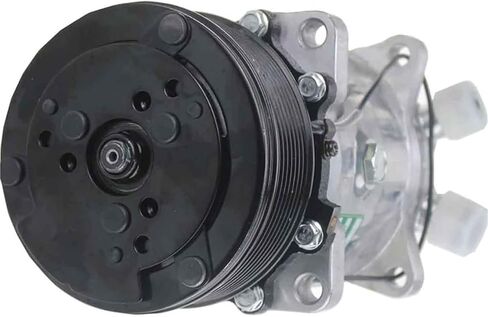 24V SD5H14 ضاغط تكييف الهواء 2Y979-1121 12Y-979-1121 A/C ضاغط للزاحف D39PX-22 D39EX-22 in Kuwait