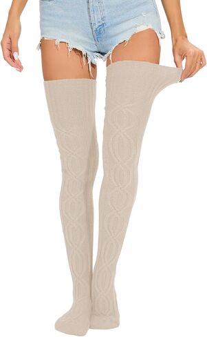 YELAIVP Women's Leg Warmers Kawaii Leg Warmers for Girls Y2k Harajuku Baggy Ripped Leg Warm Socks Goth Lolita Accessories in Kuwait