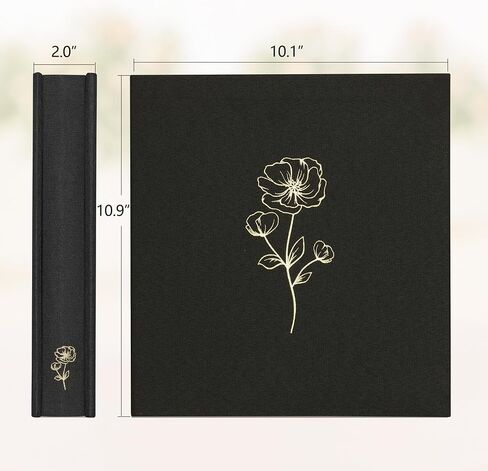 Photo Album 8x10 100 Photos, 100 Pockets Picture Album, Linen Fabric Cover Picture Book for Photos, 8x10 Photo Album Book for Wedding Travel Family Memories(Pink) in Saudi Arabia