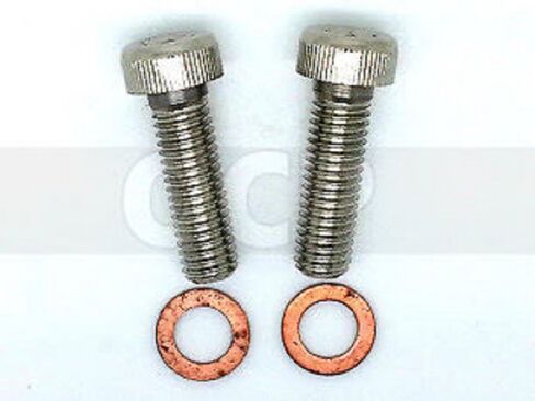 Orange Cycle Parts Fork Damper Tube Bolt Kit for Harley Big Twin/Sportster XL w/Showa Forks 8mm only Replaces # 45405-75A in Saudi Arabia