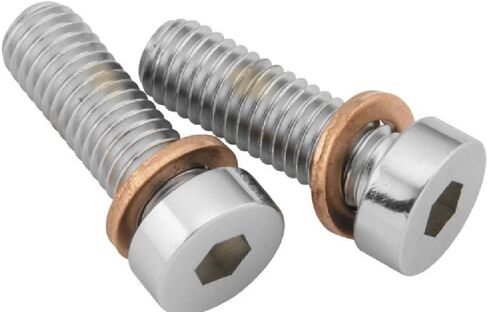 Orange Cycle Parts Fork Damper Tube Bolt Kit for Harley Big Twin/Sportster XL w/Showa Forks 8mm only Replaces # 45405-75A in Saudi Arabia