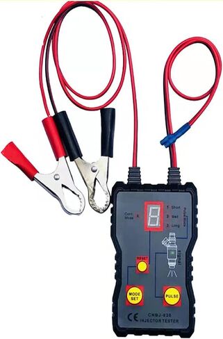 Machswon Strong Fuel Fuel System 12V Tool Tool Injector Tester + Adapter Test Stuck & Adapter DIY Cleaning Tool Tool Ster in Saudi Arabia