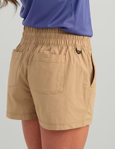 شورت Huk Cruiser Shorts ، Ripstop Cotton Stretch ، حزام مرن مع Drawcord ، ذبابة أمامية سحاب ، 3 "inseam in Saudi Arabia