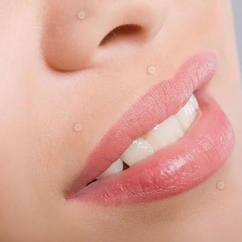 16G مسطح الظهر أقراط صافية للرياضة أنف ترصيع البلاستيك البلاستيك tragus conch arics arcers monroe medusa lip rings stud labret percing المجوهرات لجراحة العمل 6 مم -8 ملم in Kuwait