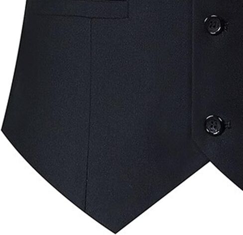 Ctreela Men Suit Vest Waistcoat Plain Business Formal Occasion Sleeveless V Neck Vests for Tuxedo Wedding Party M-5XL in Saudi Arabia