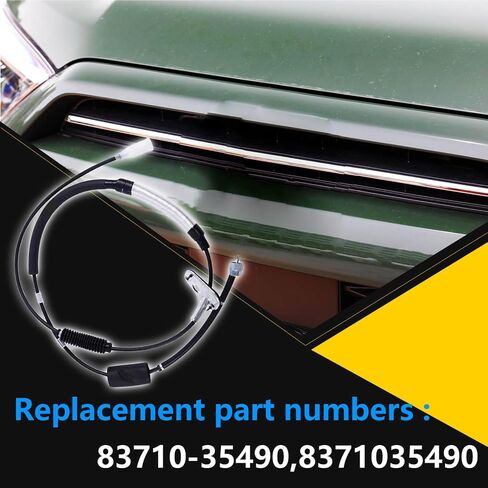 Speedometer Cable Assembly – Compatible with Toyota 4Runner & Pickup 2.4L / 3.0L (1989-1992, 1994-1995) – Speedometer Drive Cable Replaces 83710-35490, 8371035490 in Saudi Arabia