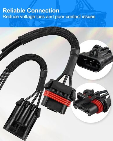 Stator Connector Repair Harness Kit Fit for Polaris RZR Ranger UTV ATV Burnt Wire 3 Wires in Saudi Arabia