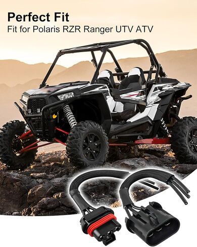Stator Connector Repair Harness Kit Fit for Polaris RZR Ranger UTV ATV Burnt Wire 3 Wires in Saudi Arabia