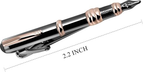 HAWSON 2/2.2 Inch Various Tie Clips for Men Unique, Personalized Novelty Mens Tie Bar, Funny Theme Gifts in Kuwait