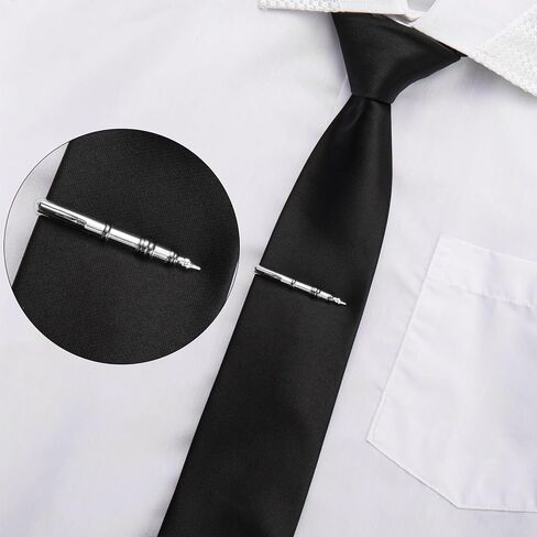 HAWSON 2/2.2 Inch Various Tie Clips for Men Unique, Personalized Novelty Mens Tie Bar, Funny Theme Gifts in Kuwait