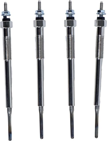 4Pcs Glow Plugs 8982907550 8-98290-755-0 Compatible with Isuzu Truck NPR NPR-HD NQR NRR FTR FVR Engine 4JJ1 4HK1 4HK1-TCS 4HK1-TCN in Saudi Arabia