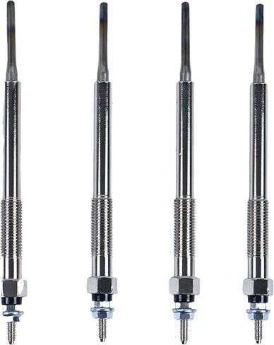 4Pcs Glow Plugs 8982907550 8-98290-755-0 Compatible with Isuzu Truck NPR NPR-HD NQR NRR FTR FVR Engine 4JJ1 4HK1 4HK1-TCS 4HK1-TCN in Saudi Arabia