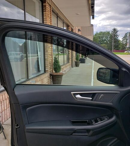TRUE LINE Automotive Precut Window Tint Nano Ceramic Automotive Sun Protection Glass Tinting Film Visor Kit Compatible with Acura TSX 4 Door Sedan 2009 2010 2011 2012 2013 2014 Complete Kit in Saudi Arabia