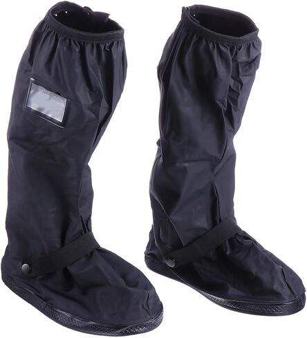 Unisex Rain Boot Covers Anti-Slip Overshoes for Men and Women XL Durable and Thick Protective Shoe Covers for Rain and Mud in Saudi Arabia