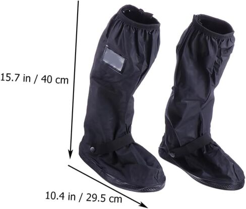 Unisex Rain Boot Covers Anti-Slip Overshoes for Men and Women XL Durable and Thick Protective Shoe Covers for Rain and Mud in Saudi Arabia