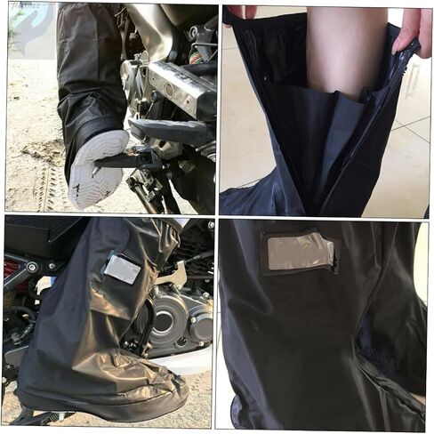 Unisex Rain Boot Covers Anti-Slip Overshoes for Men and Women XL Durable and Thick Protective Shoe Covers for Rain and Mud in Saudi Arabia