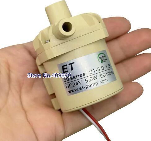 مضخة مياه غاطسة عالية الطاقة 5W DC24V حجم مضغوط تدفق عالٍ شفط قوي in Saudi Arabia
