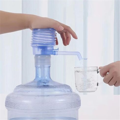 زجاجات المياه مضخة يدوي ضغط يدوي شرب النافورة مع درجة إضافية من الأنبوب الغذاء in Kuwait