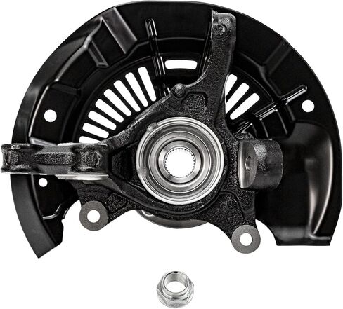 Detroit Axle - FWD Front Right Detering Deting Toyota 11-17 Sienna ، Side Conserging Detering Knuckle & Wheel Bearing Assembly 2011 2012 2013 2014 2015 2015 2017 استبدال in Saudi Arabia