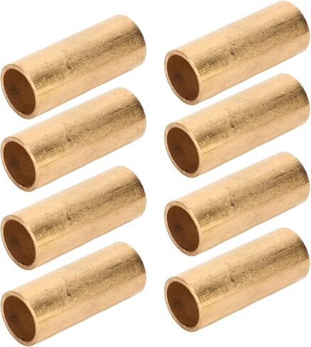Leaf Spring Bushings, Pack of 8 Trailer Bronze Leaf Spring Shackle Bushings Kit ID 9/16in OD 11/16in Replacement for Double Eye Springs Equalizers Trailer Axle Replace in Saudi Arabia