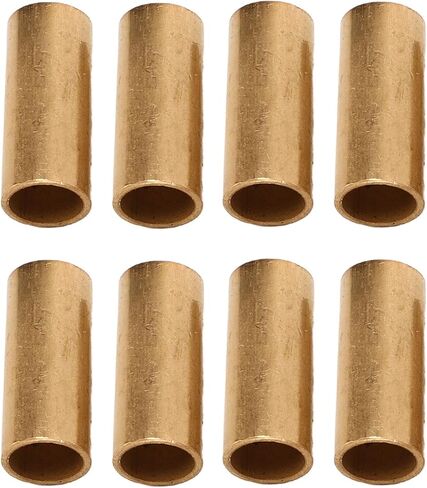 Leaf Spring Bushings, Pack of 8 Trailer Bronze Leaf Spring Shackle Bushings Kit ID 9/16in OD 11/16in Replacement for Double Eye Springs Equalizers Trailer Axle Replace in Saudi Arabia