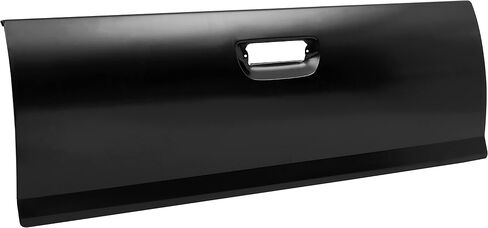ECOTRIC Rear Tailgate Shell Compatible with 2005-2015 Toyota Tacoma Pickup Truck Replacement for TO1910100 Rear Truck Bed Tail Gate Shell Primer Black Steel in Saudi Arabia