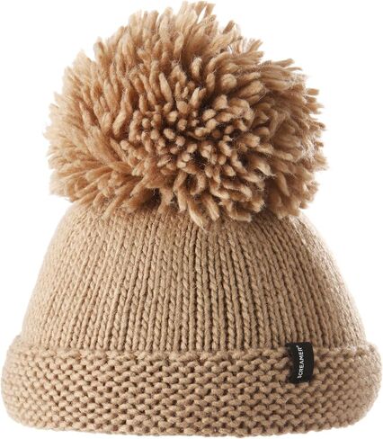 Screamer Dakota is a 100% Acrylic Beanie with a Super Yarn Pom and a Fleece Band Lining in Saudi Arabia