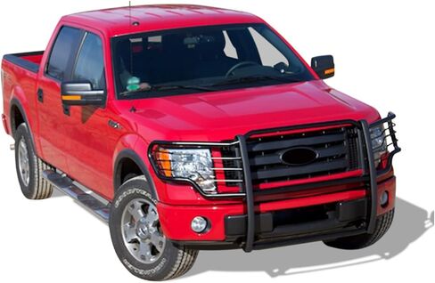 Black Horse Grille brush Bumper Guard Modular Black Compatible with 2009-2014 Ford F-150-17FP30MA in Saudi Arabia