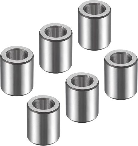 6pcs Sleeve Bearings - [ 3mm x 6mm x 6mm ] Oilless Bushings Precision Sleeve Bearing for Industrial Equipment Use | Chrome Steel in Saudi Arabia