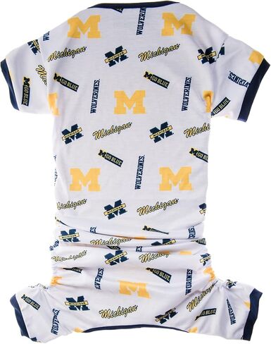 Littlearth Unisex-Adult NCAA Ohio State Buckeyes Pet PJs, Team Color, X-Large in Saudi Arabia