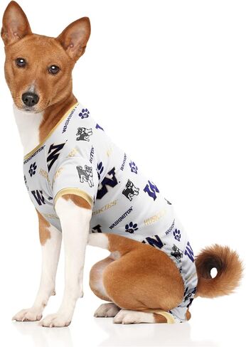 Littlearth Unisex-Adult NCAA Ohio State Buckeyes Pet PJs, Team Color, X-Large in Saudi Arabia