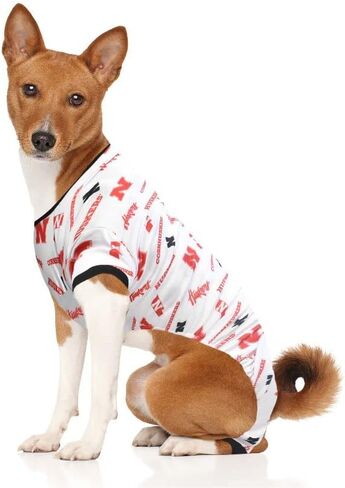 Littlearth Unisex-Adult NCAA Ohio State Buckeyes Pet PJs, Team Color, X-Large in Saudi Arabia