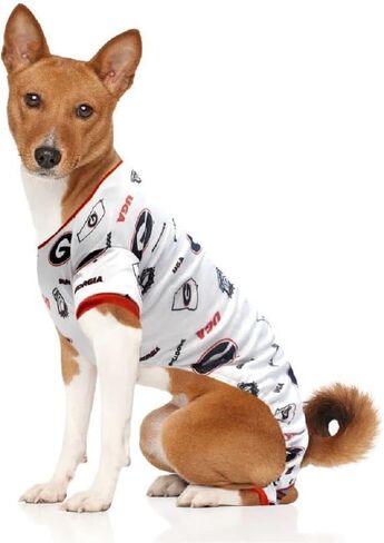 Littlearth Unisex-Adult NCAA Ohio State Buckeyes Pet PJs, Team Color, X-Large in Saudi Arabia