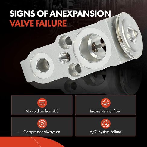 A-Premium A/C Expansion Valve Compatible with Ford Explorer/Escape 2020-2022, Mustang Mach-E/Bronco Sport 2021-2022, Police Interceptor Utility 2020-2022 & Lincoln Aviator/Corsair 2020-2022 in Saudi Arabia