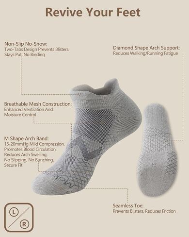 Diabetic Ankle Socks for Men Women, COOLMAX LYCRA Moisture-Wicking Non-Binding Cushioned Neuropathy Sock, 3 Pairs in Saudi Arabia