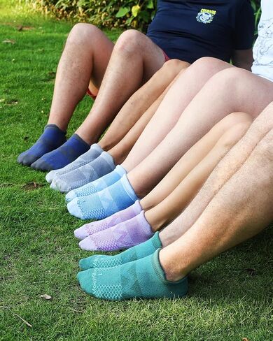 Diabetic Ankle Socks for Men Women, COOLMAX LYCRA Moisture-Wicking Non-Binding Cushioned Neuropathy Sock, 3 Pairs in Saudi Arabia