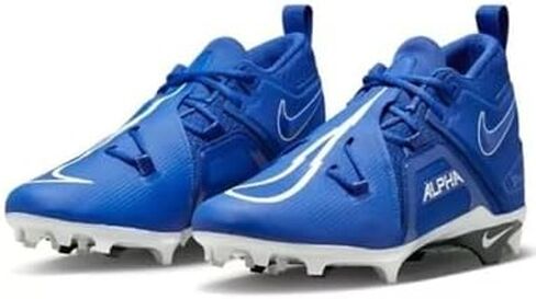 Nike Alpha Menace Pro 3 Men's Football Cleats Blue White CT6649-414 ، حجم 14 in Saudi Arabia