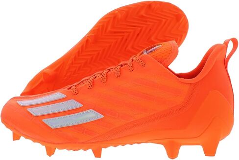 Adidas Adizero Cleats أحذية رجالي الحجم 14 ، اللون: Team Solar Orange/Silver Metallic/Core Black in Saudi Arabia