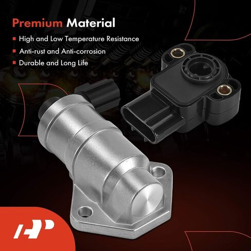 A-premium idle Control Valve IAC + Throttle Position Sensor TPS متوافق مع Ford Ranger 2001-2011 ، Explorer Sport 2001-2003 ، Explorer Sport Trac 2001-2005 & Mazda B4000 2001-2010 ، 4.0L in Saudi Arabia