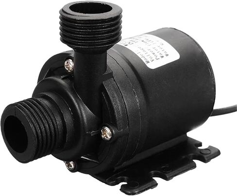 Ultra-quiet 800L/H 5M DC 12V 24V Home Portable Brushless Motor Submersible Water Pump For Cooling System Fountains Heater Mini 1Pcs(12V DC Connector) in Saudi Arabia