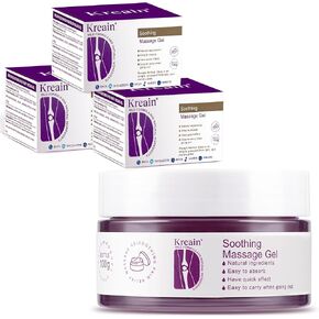 Joint & Muscle Soothing Massage Purple Gel, Soothes Back, Shoulders, Knees, Lumbar, Neck, Wrists, Hands and Feet (3.5 OZ 3 PCS) in Saudi Arabia
