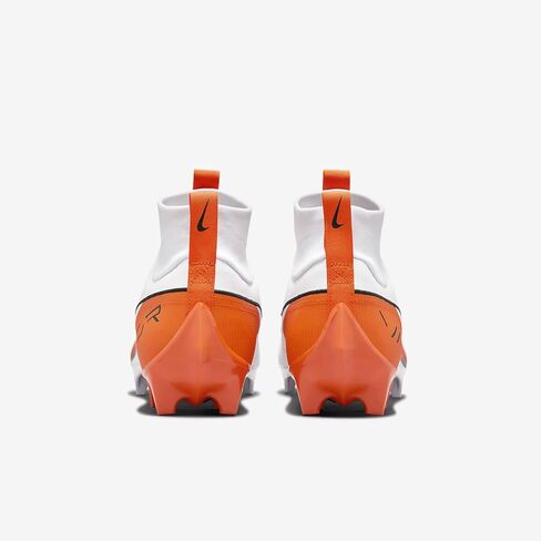 Nike Vapor Edge Pro 360 2 (Team Bank) Men Football Cleats (FQ4044-100 ، White/Black/Brilliant Orange) الحجم 14 in Saudi Arabia