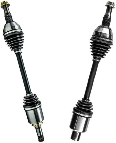 AutoShack Front CV Axle Shafts | Replacement for 2009-2017 Chevrolet Traverse 2007-2017 GMC Acadia 2017 GMC Acadia Limited 2007-2010 Saturn Outlook | 2-PC in Saudi Arabia