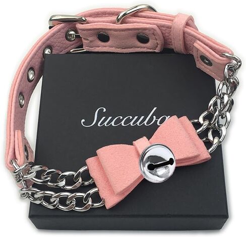 Succuba bell choker wlar netclace lolita bow wlar cat kitty velvet choker choker in Saudi Arabia
