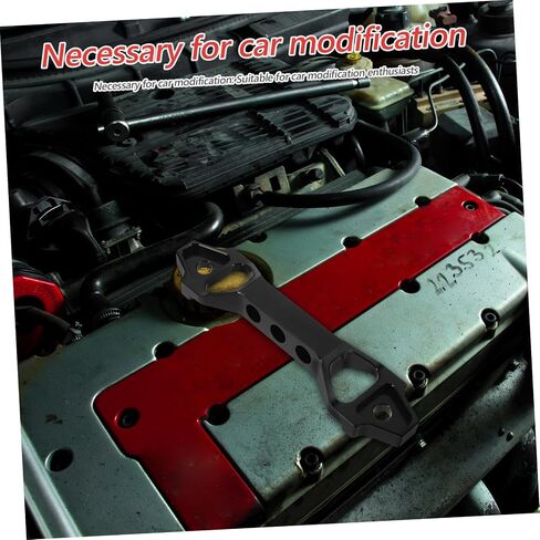 Alipis Car Battery Mount Mount Battery Bracket Bracket Bollts Hight Duty Stabilizer لتعديل السيارة in Kuwait