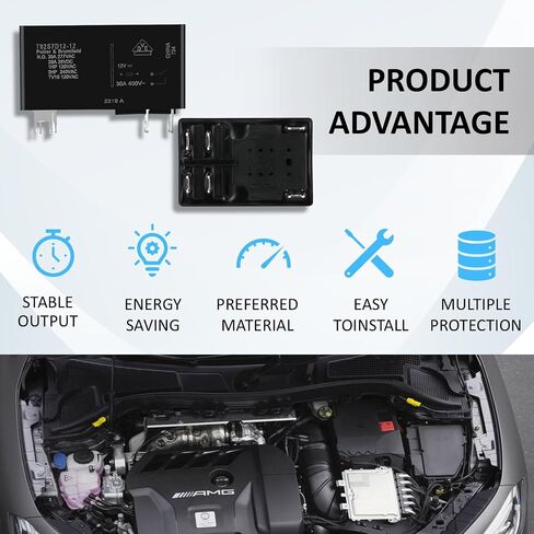 مرحل السيارة متعدد الأغراض T92S7D12-24 24VDC 30A يحل محل T92P7D12-24، نوع مقاوم للماء in Kuwait
