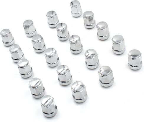 Wheel Accessories Parts Set of 20 12x1.5 OEM Ball Seat Lug Nuts fit Honda, Acura, Isuzu 90381-SV7-A01, 90381-SV1-981, 90381-SR3-981 611-138 Wheel Lug Nut in Saudi Arabia