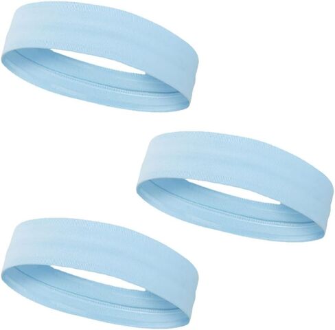 Tenacious Sports Headbands, Breathable Moisture Wicking Sweat Bands Elastic Workout Headband for Running, Cycling, Basketball, Yoga, Fitness in Saudi Arabia