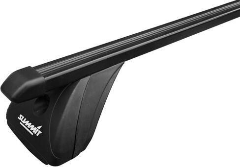 قمة SUP-42327S قضبان سقف متعددة القفلات القابلة للملاءمة ، الفولاذ الأسود ، مجموعة من 2 in Saudi Arabia